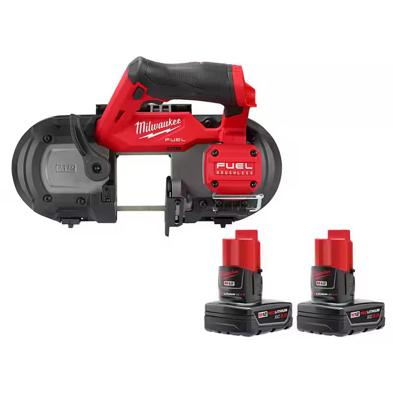 12V Cordless Compact Band Saw with 3.0 Ah Battery Pack A243531
