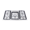 34 Gas Stove Cooktop with 5 Burners Stainless Steel B785608