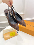 Magnetic Slingback Pump Brown O7239