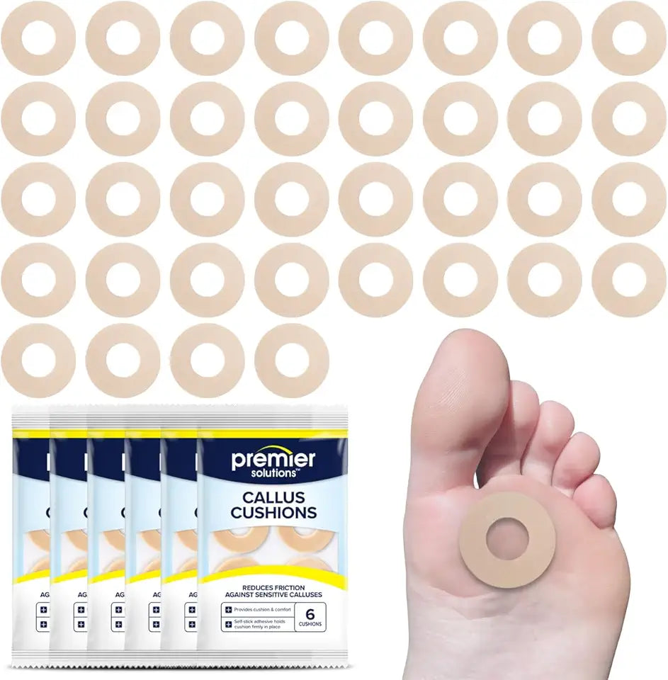 Callus Cushions, Foot and Toe Protection, 36 Count Z3328