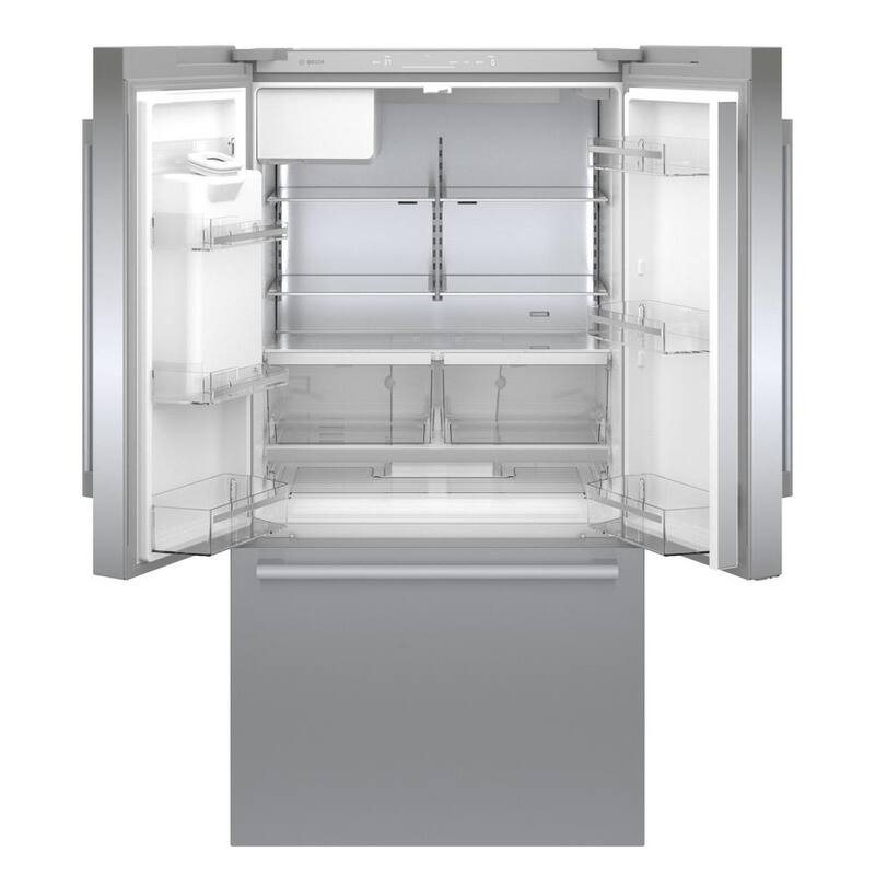 36 in. 22 cu. ft Smart Counter Depth French Door Refrigerator in Stainless Steel K469