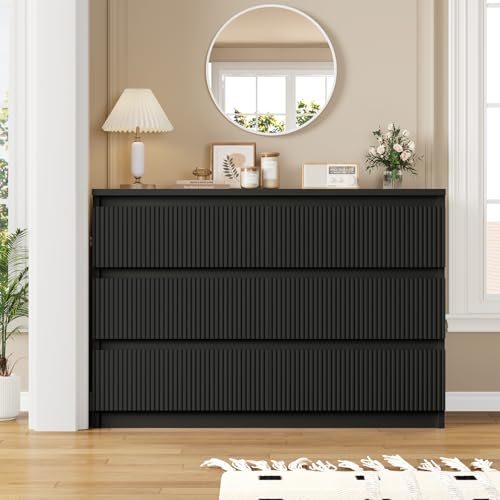 Six Drawer Wooden Dresser Y809226