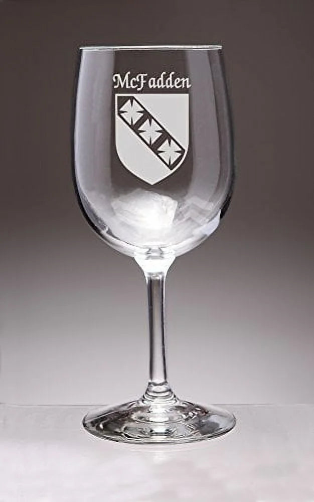 Irish Coat of Arms Wine Glasses Set of 4 S63230