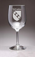 Irish Coat of Arms Wine Glasses Set of 4 S63230