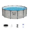 14' x 48 Round Above Ground Swimming Pool Set N564993