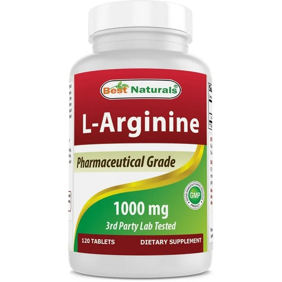L-Arginine 1000 mg 120 Tablets M35045