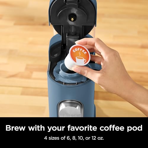 Single-Serve Coffee Maker, K-Cup Pod Compatible, 56-oz. Reservoir, Iced Coffee Maker D718