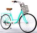 7 Speed 26 Inch Cruiser Bike with Basket X11930