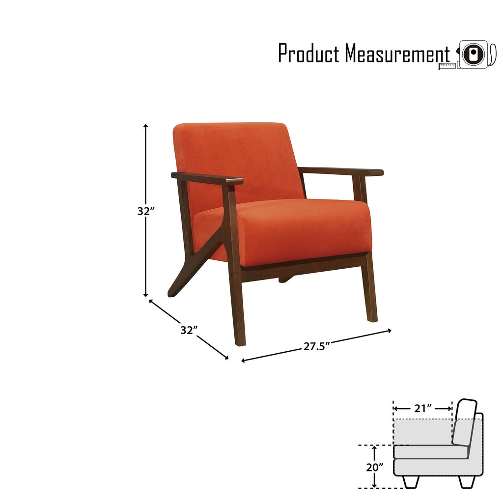 Orange Lounge Chair W200672