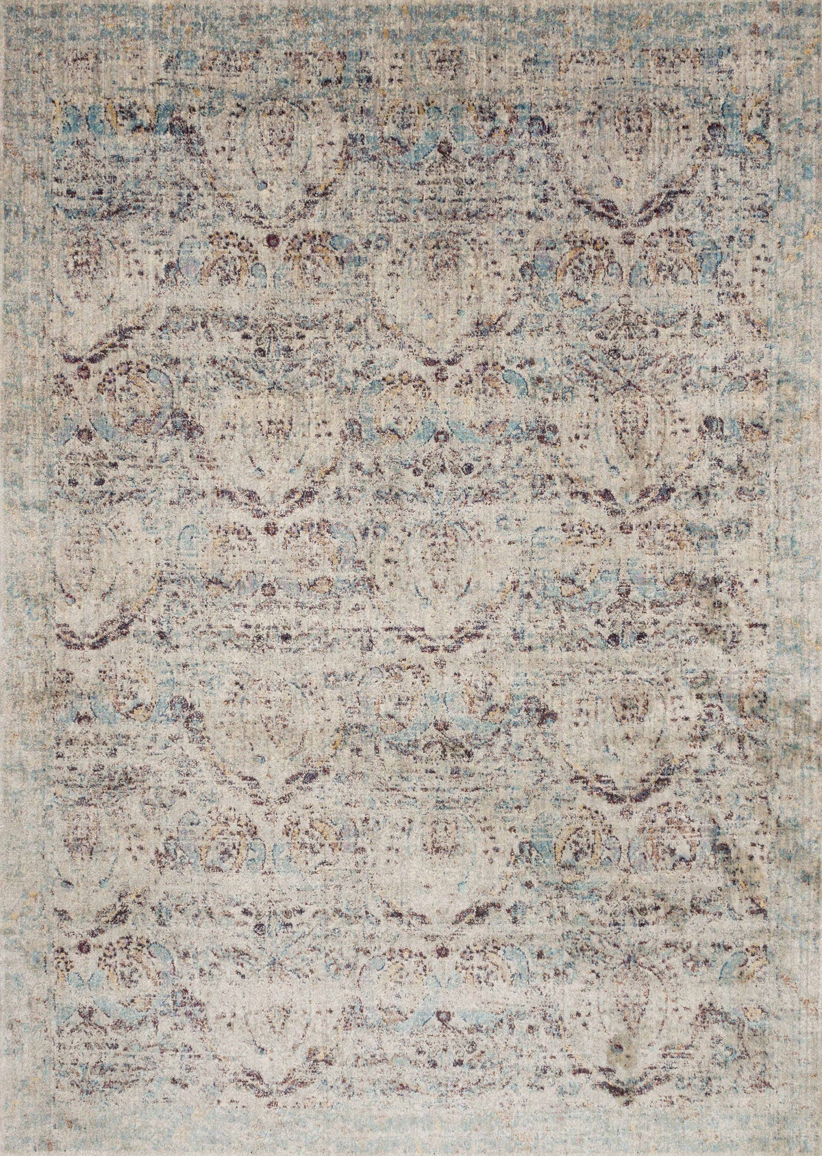 Silver Plum 6'7 x 9'2 Rug L159319