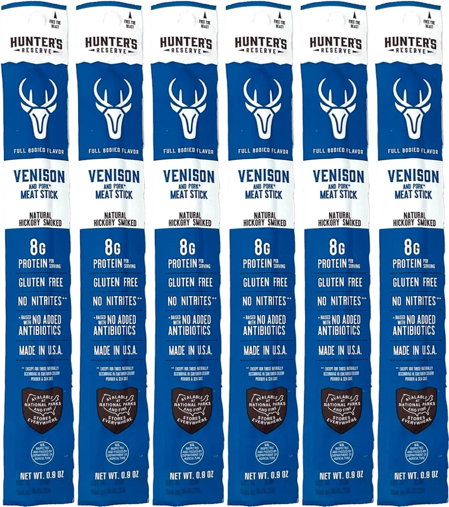 Exotic Meat Trail Sticks Wild Game Jerky Sticks 6Ct R134