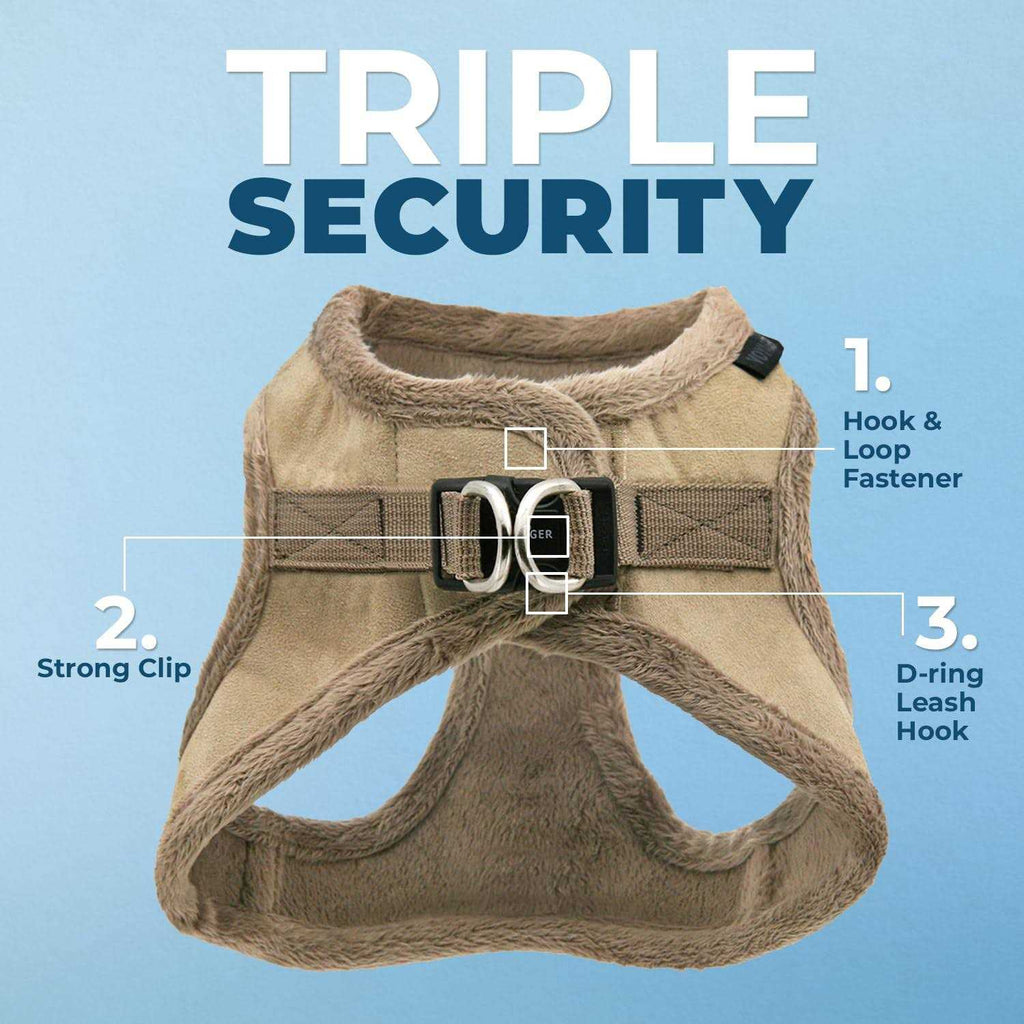 Step-In Plush Dog Harness G801