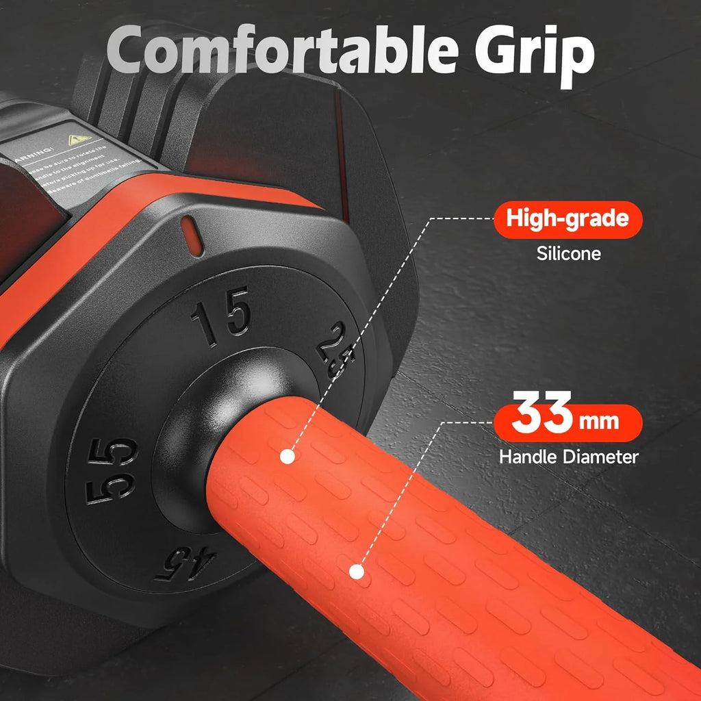 55LB Adjustable Dumbbells F641