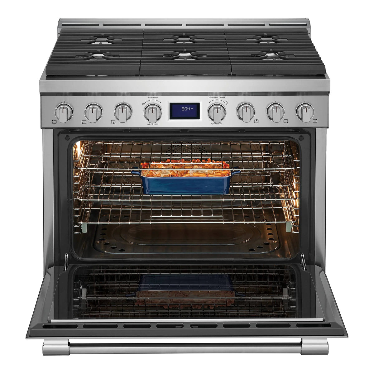 36 In. 4.4 Cu Ft. Stainless Steel Gas Freestanding Range M91007