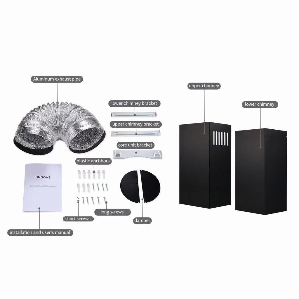 24 inch Wall Mounted 450 CFM Range Hood C840973