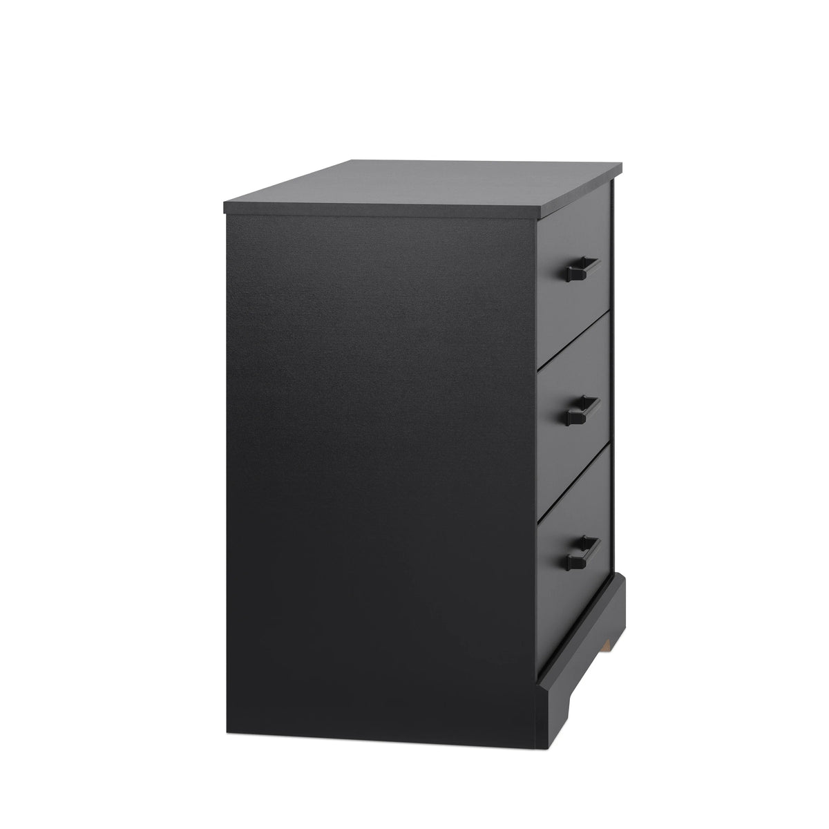 Black 3 Drawer Nightstand Bedside Table I51524