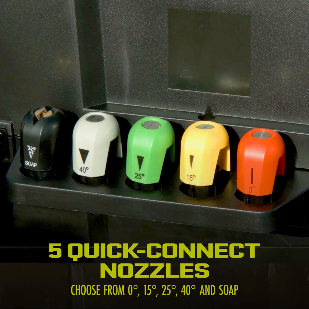 Electric Pressure Washer with Quick Connect Nozzles Q6616