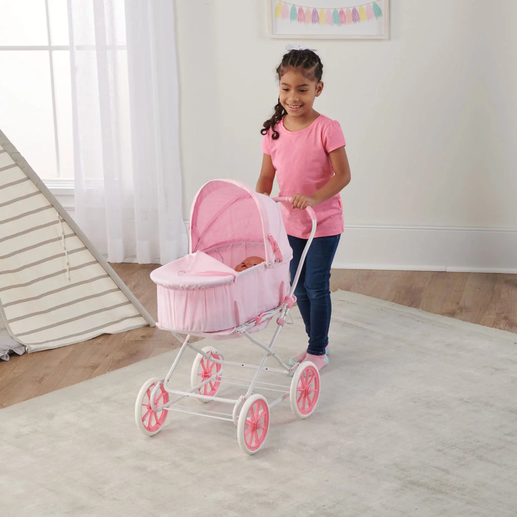 Pink Doll Pram Carrier Stroller G662708