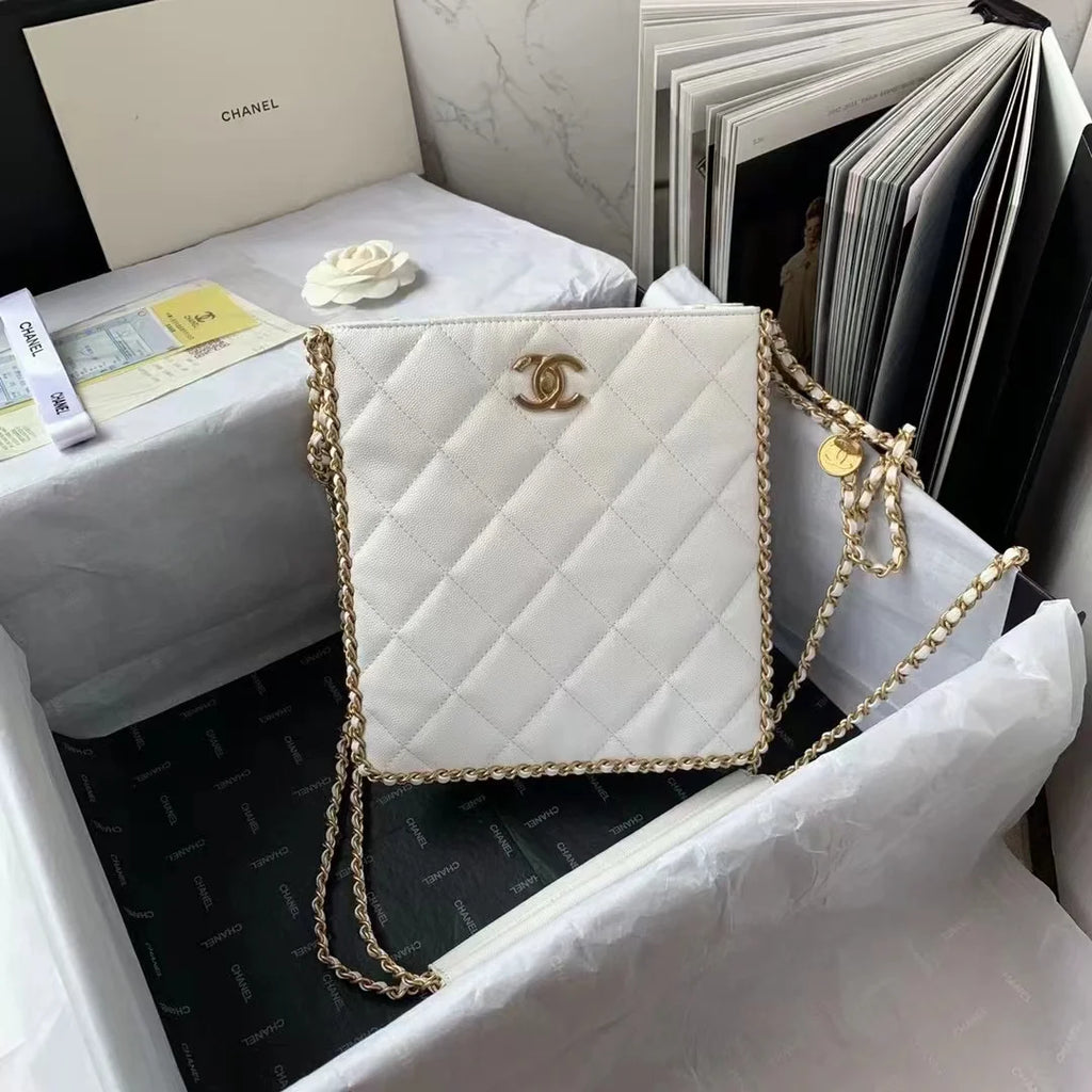 White Shopping Bag S42220
