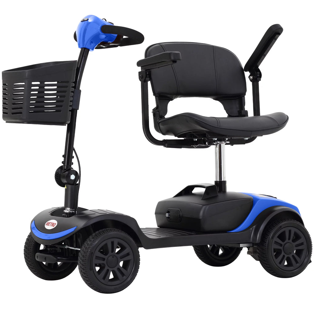 4 Wheel Electric Mobility Scooter with Detachable Basket Q161