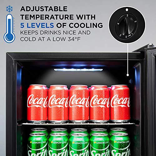 62 Can Beverage Refrigerator Stainless Steel B686487