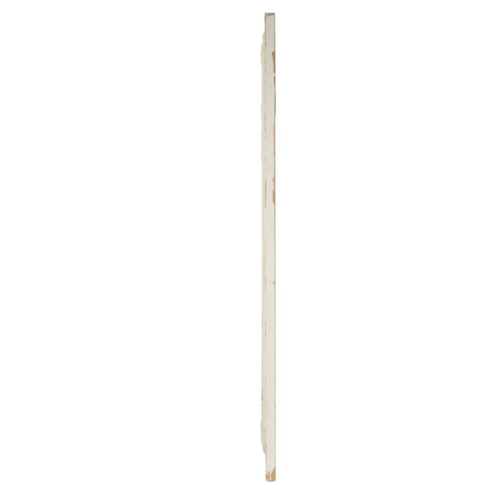 Set of 3 Antique White Rectangular Wall K926088
