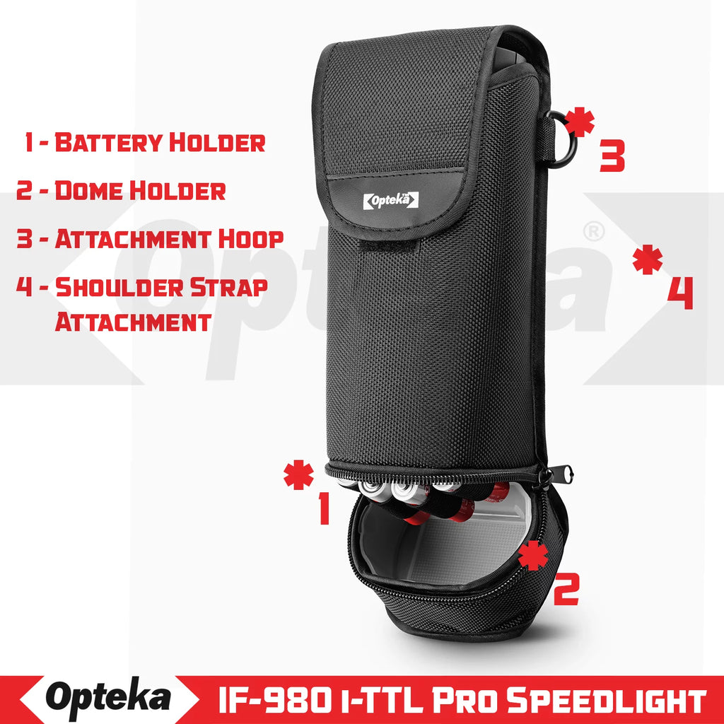 Auto-Focus Speedlight Flash with LCD Display E6191