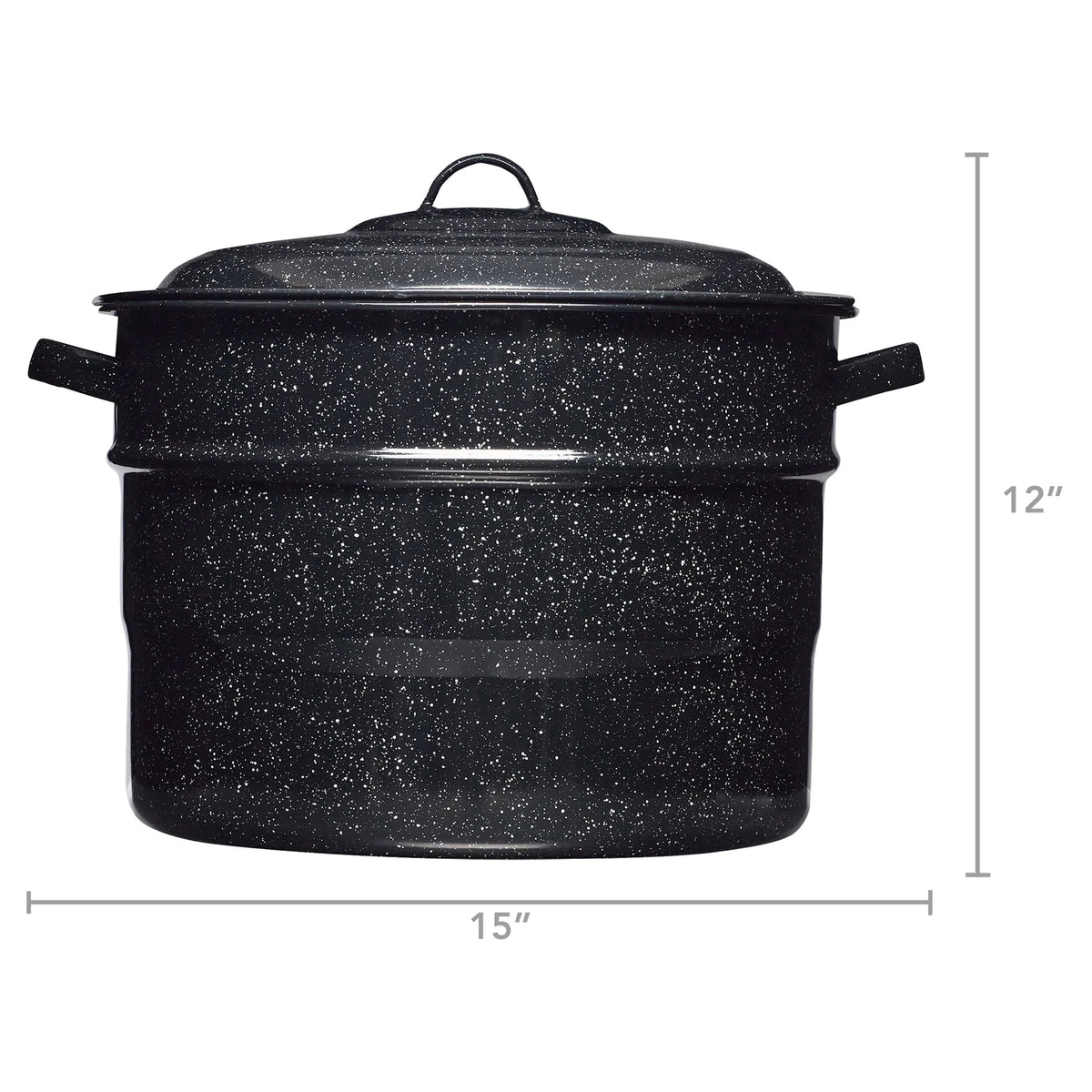 21.5-Quart Water Bath Canner with Jar Rack W568169