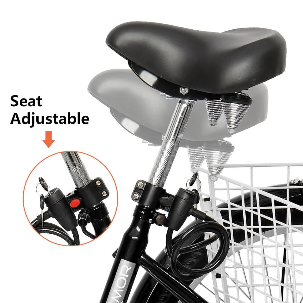 24" 7 Speed Adult Tricycle R9184