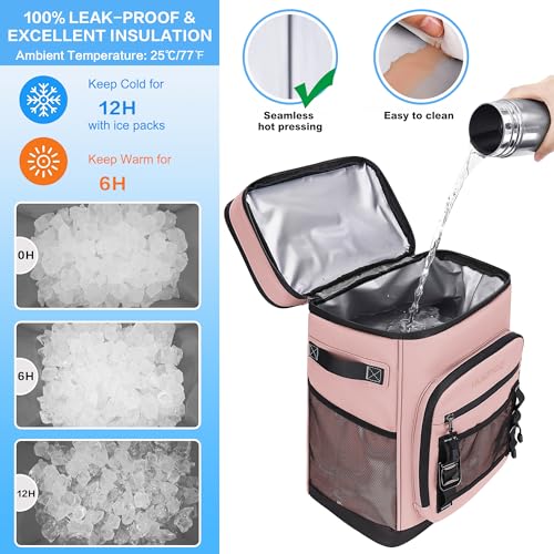 Large Waterproof Insulated Leak Proof 30L Cooler Backpack S38872