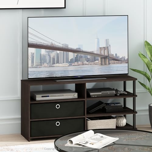 Espresso Black TV Entertainment Center R421170