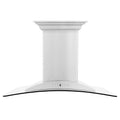 36 Island Mount Stainless Steel Range Hood with Built-in Speakers J615409