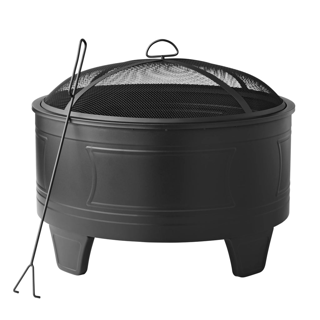 26" Wood Burning Steel Fire Pit V937